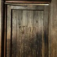 Hanging Tree Saloon - San Antonio Dive Bar - Bathroom Door