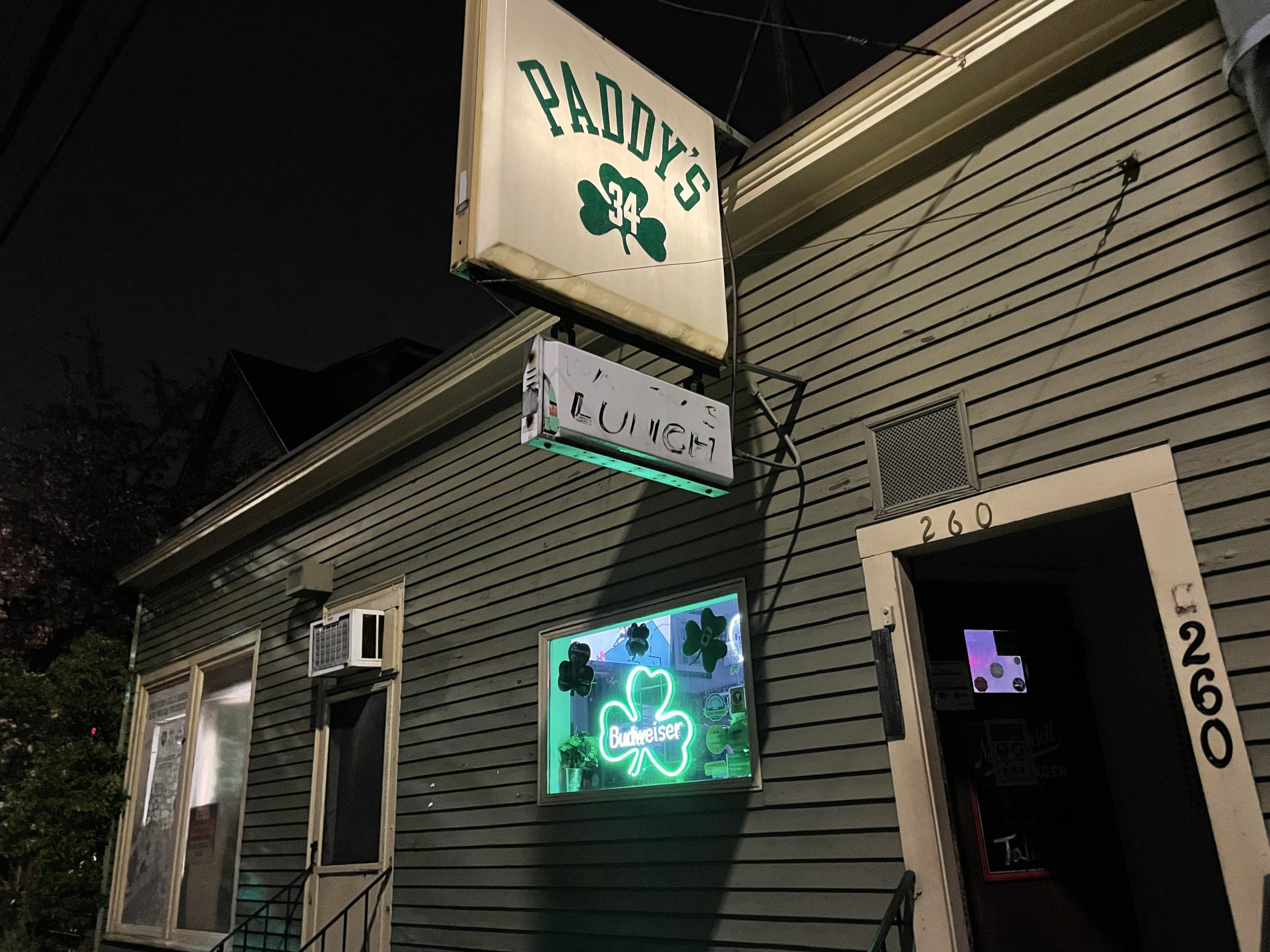 Paddy's Lunch - Boston Cambridge Dive Bar - Outside