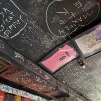 Dana Gardens - Cincinnati Dive Bar - Ceiling Signatures