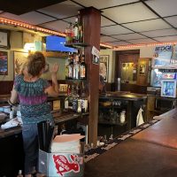 Edge Inn Tavern - Cincinnati Dive Bar - Horseshoe Bar