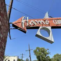 Flame Club - Sacramento Dive Bar - Neon Sign