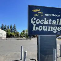 The Mushroom Lounge - Sacramento Dive Bar - Bar Sign