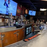 Swiss Buda - Sacramento Dive Bar - Bar Counter