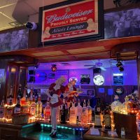 Alice's Lounge - Chicago Dive Bar - Bar Back Mirror