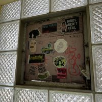 Simon's Tavern - Chicago Dive Bar - Bathroom Window