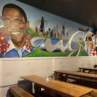 The Cove Lounge - Chicago Dive Bar - Obama Mural
