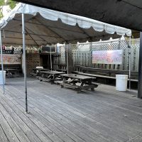 Out-R-Inn - Columbus Dive Bar - Back Patio Awning