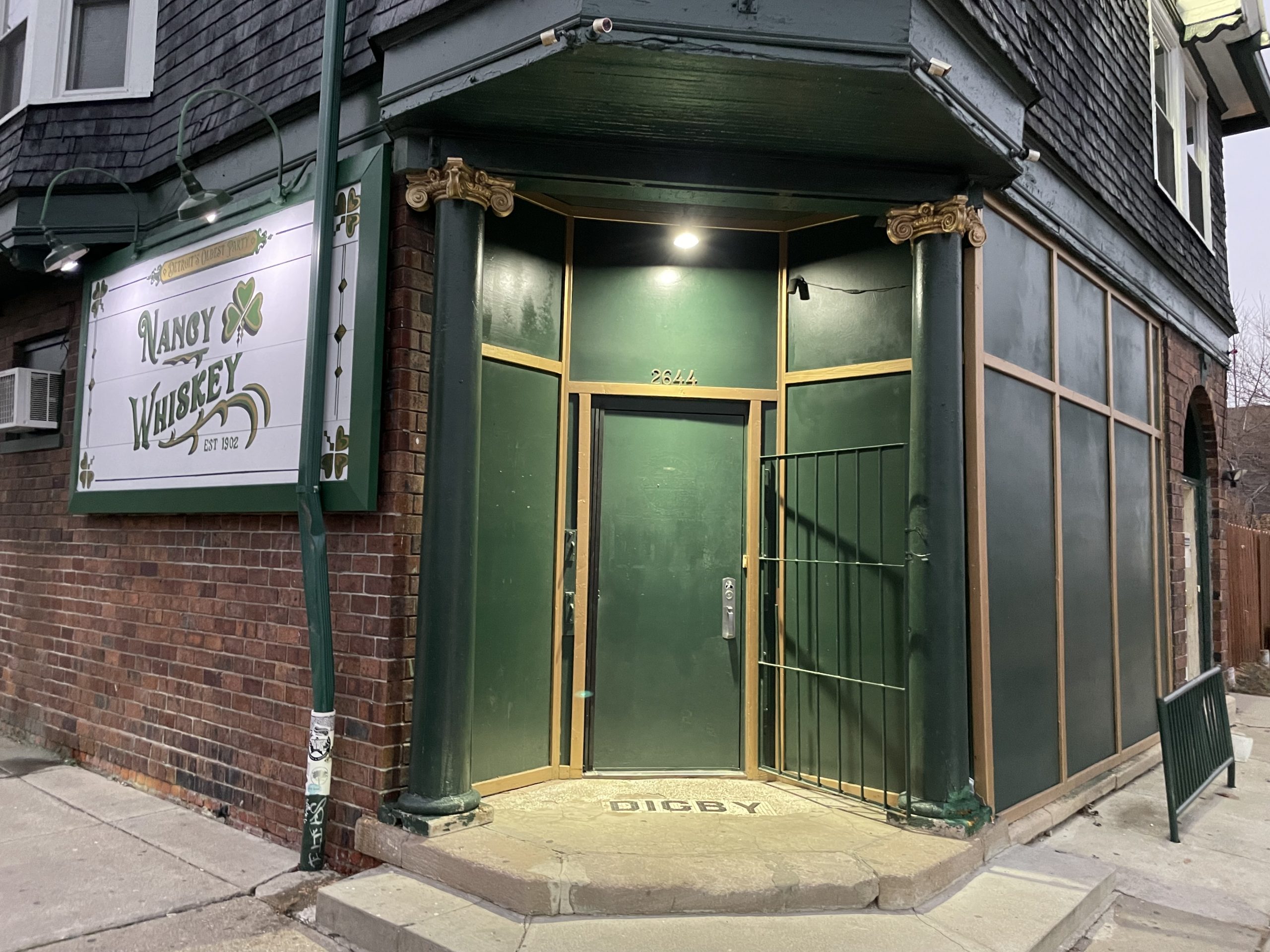 Nancy Whiskey Pub - Detroit Dive Bar - Front Door