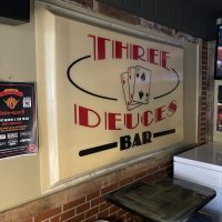 Rehab Tavern - Columbus Dive Bar - Three Deuces Sign