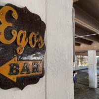 Ego's - Austin Karaoke Dive Bar - Sign
