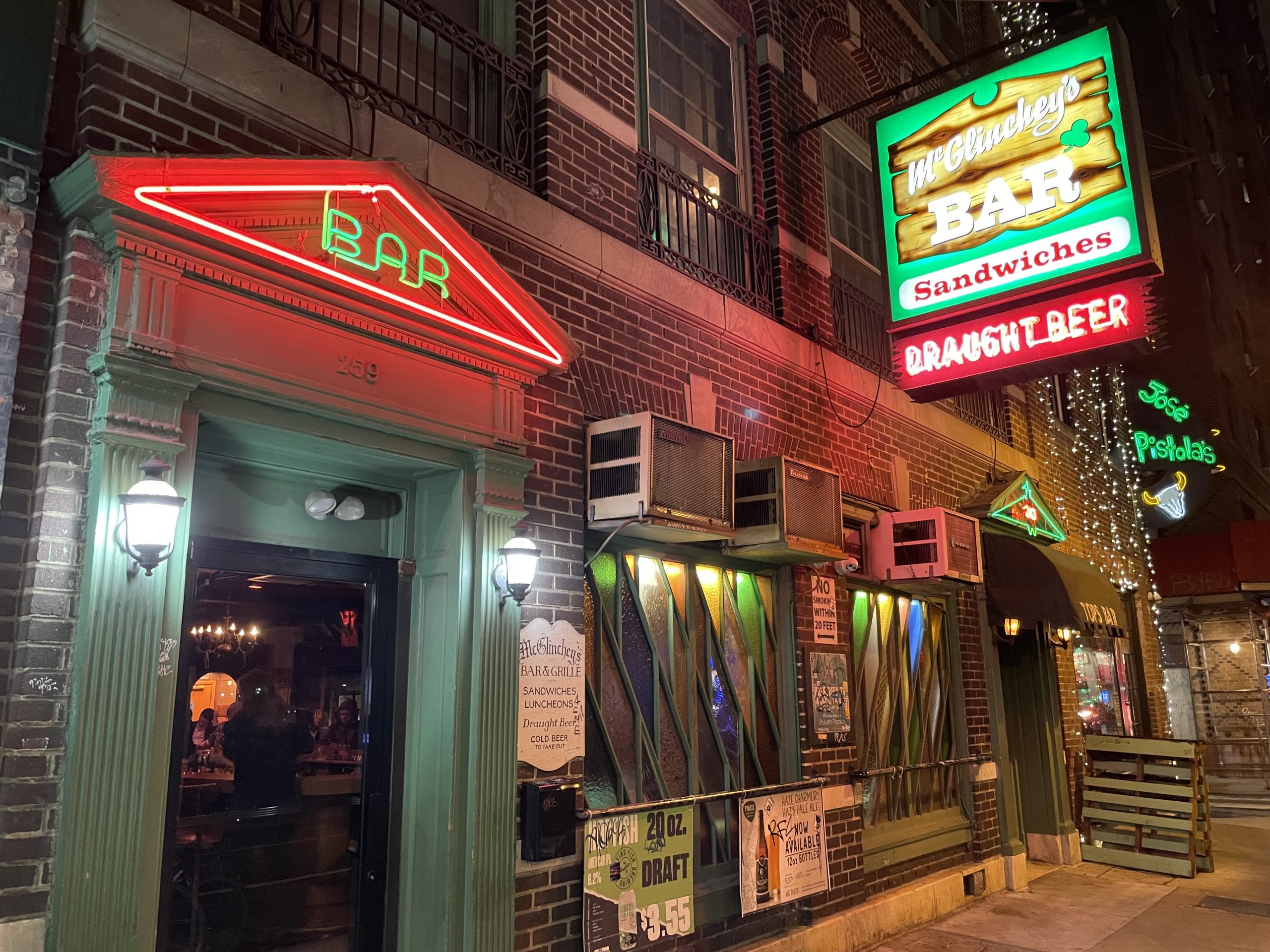 McGlinchey's Bar - Philadelphia Dive Bar - Exterior