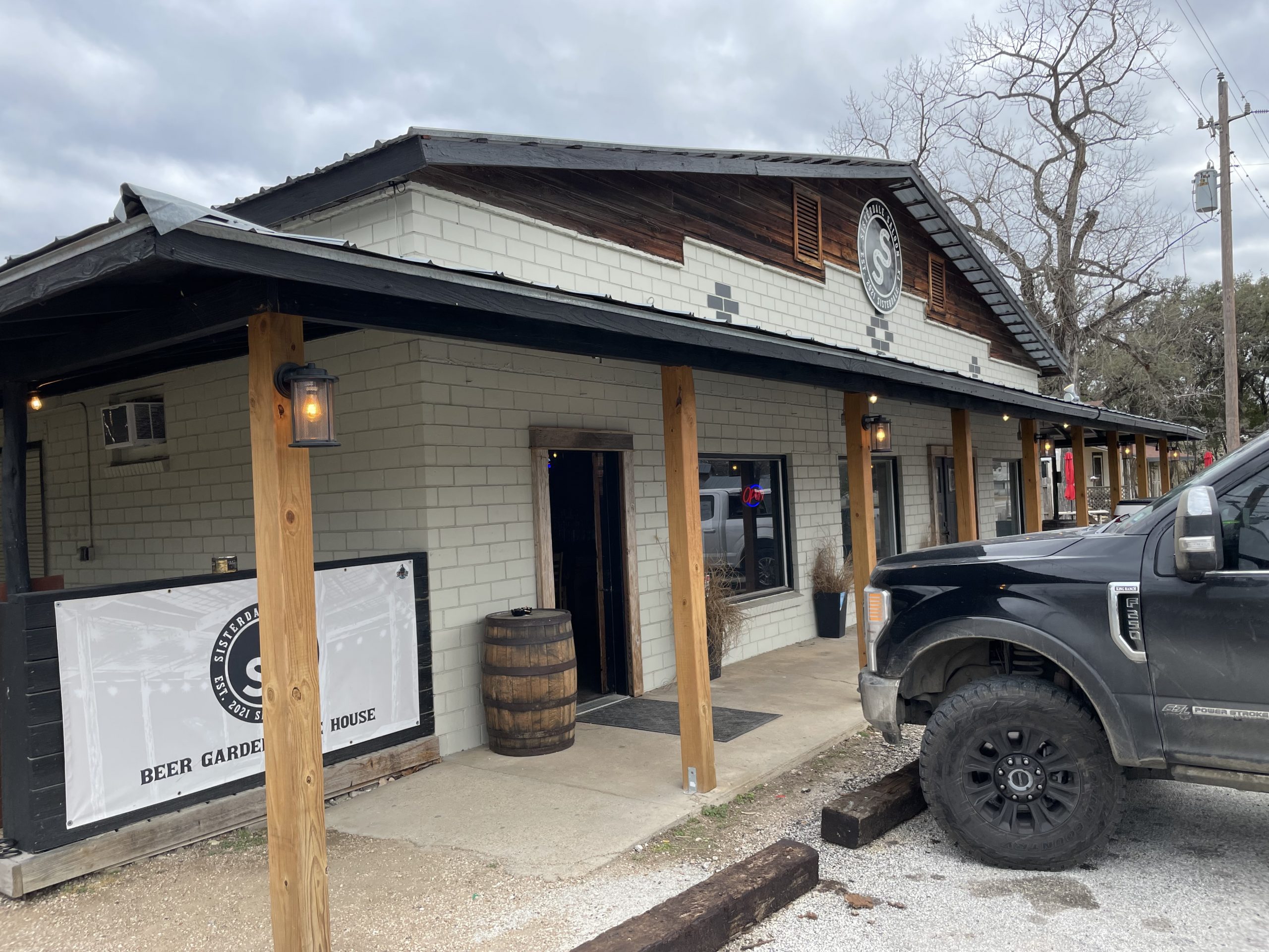 Sisterdale Saloon - Sisterdale Texas Dive Bar - Exterior