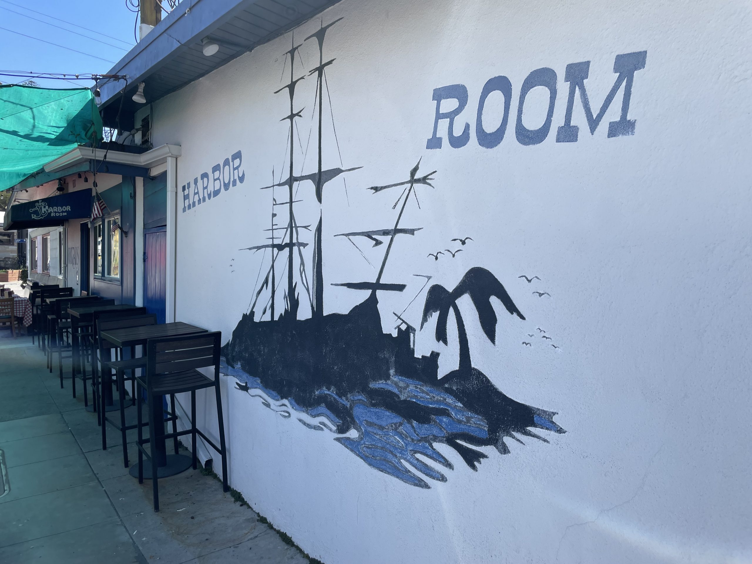 Harbor Room - Los Angeles Dive Bar - Mural