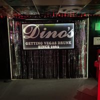 Dino's Lounge - Las Vegas Dive Bar - Karaoke Stage