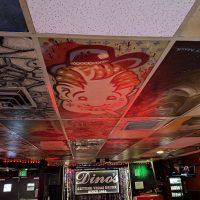 Dino's Lounge - Las Vegas Dive Bar - Ceiling Tile