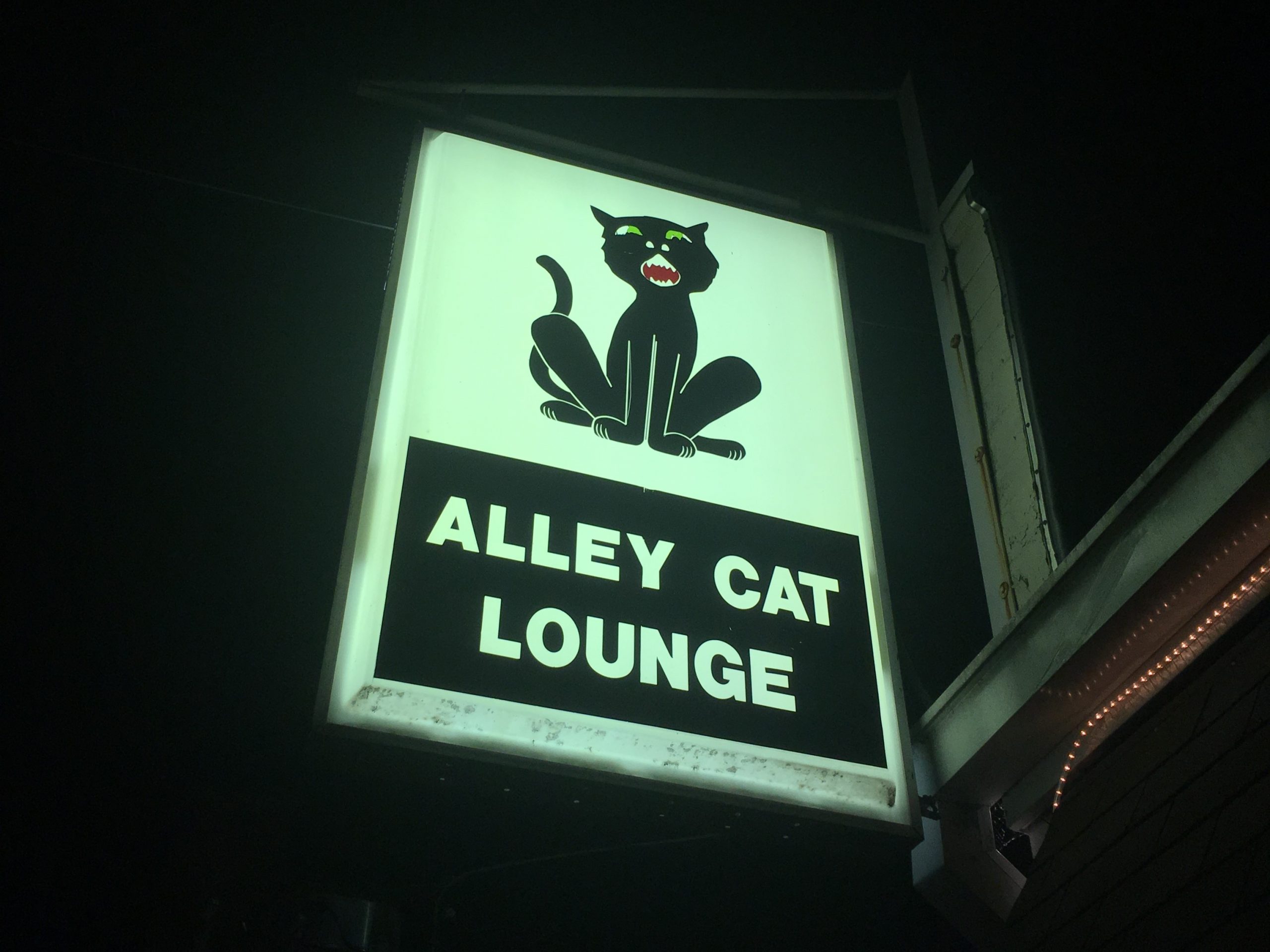 Alley Cat Lounge - Indianapolis - Sign