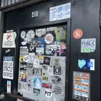 The Empty Glass - Charleston WV Dive Bar - Front Door