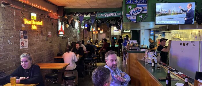 Shamrock Club - Chicago Dive Bar - Interior