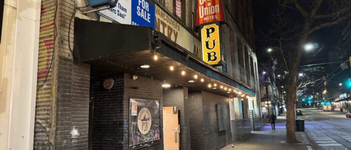 Grand Union Hotel Pub - Vancouver Dive Bar - Exterior