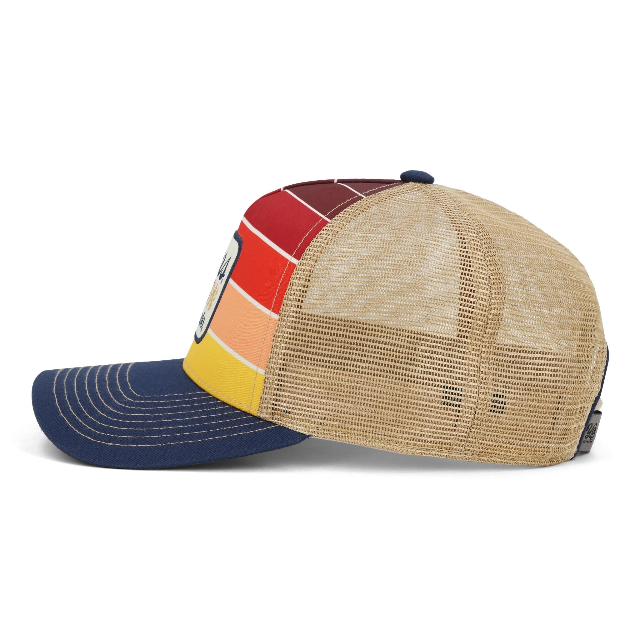 Coors Banquet Striped Fader Trucker Hat 2 Coors Banquet Striped Fader Trucker Hat - Image 2