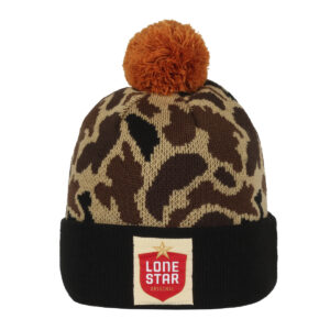 Lone Star Winter Knit Hat