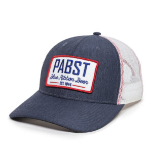 Pabst Blue Ribbon 1844 Patch Trucker Hat