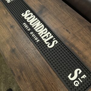 Scoundrel's Field Guide Bar Mat
